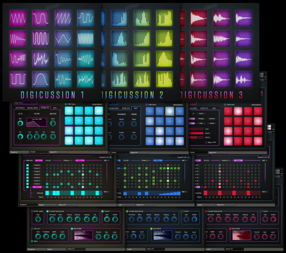 Digicussion Trilogy Bundle Packshot by Uppercussion